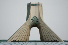 دانلود مدل آماده تری دی مکس برج آزادی تهران