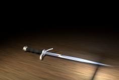 مدل سه بعدی شمشیر