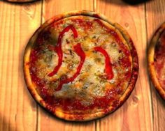 مدل سه بعدی پیتزا
