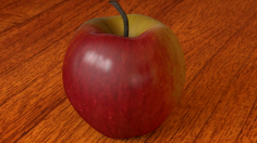 مدل  یه بعدی سیب