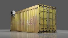 مدل سه بعدی کانتینر  Container 3D Model